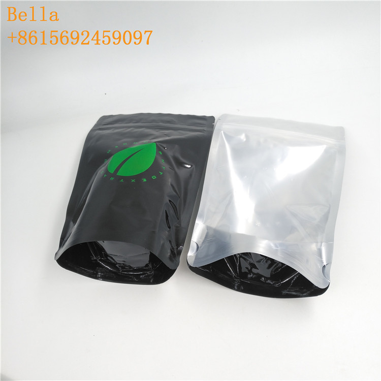 Saquinhos de chá plásticos holográficos que empacotam o saco do alimento de Eco do café com o um claro lateral