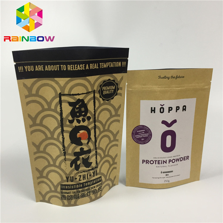 O papel de embalagem Ziplock levanta-se a umidade do suporte do auto da folha de alumínio dos malotes - prova para o petisco da porca