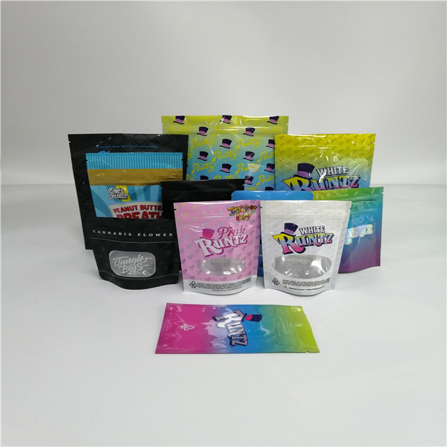 A impressão durável do Gravure de Billy Kimber das cookies dos sacos de plástico do fechamento do fecho de correr para segue o empacotamento