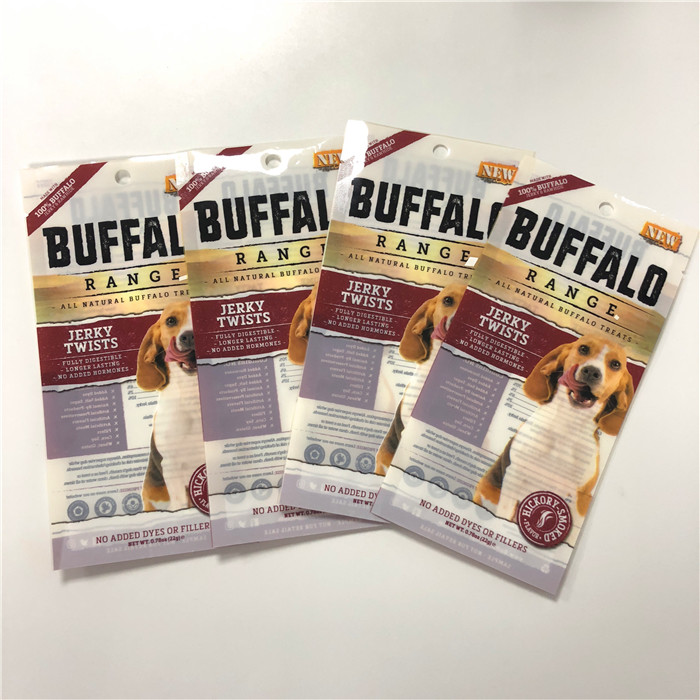 Malotes plásticos seguros do alimento do cão/gato/tartaruga/peixes do saco do acondicionamento de alimentos com Ziplock reusável