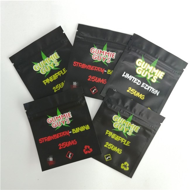 Umidade Resealable do alimento do saco do fechamento do fecho de correr da folha de alumínio - prova três - lado selado