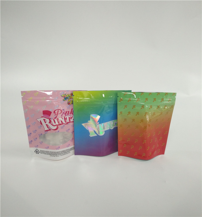 Incenso erval plástico do fechamento reciclável do fecho de correr que empacota o logotipo impresso costume do malote do zíper de Doypack