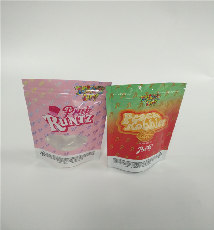 Uma folha de alumínio da libra ensaca a impressão feita sob encomenda da rotogravura da prova do cheiro do zíper de Mylar