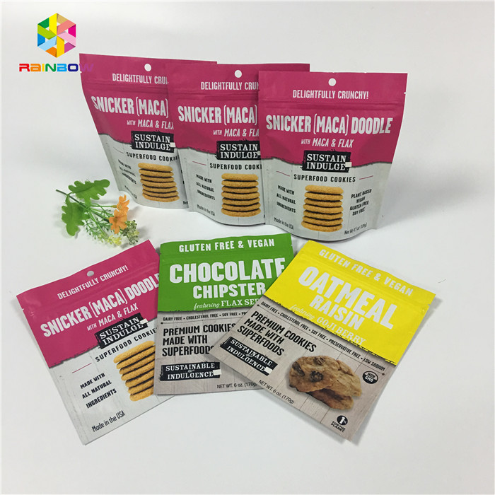 Saco do petisco da impressão de Digitas que empacota o malote de alumínio plástico de Doypack da folha de Mylar