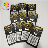 a prova Resealable Mylar do cheiro 3.5g ensaca o suporte de K acima dos malotes para o empacotamento do óleo de cânhamo da erva daninha de CBD