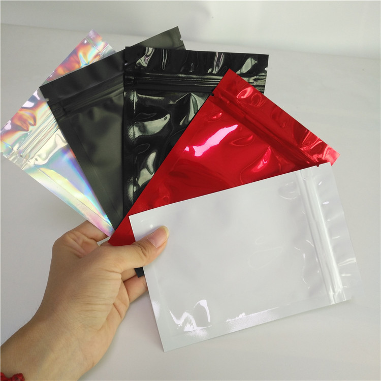 Mylar lustroso ensaca os malotes plásticos que empacotam a umidade - impermeabilize o tempo longo da cor feita sob encomenda