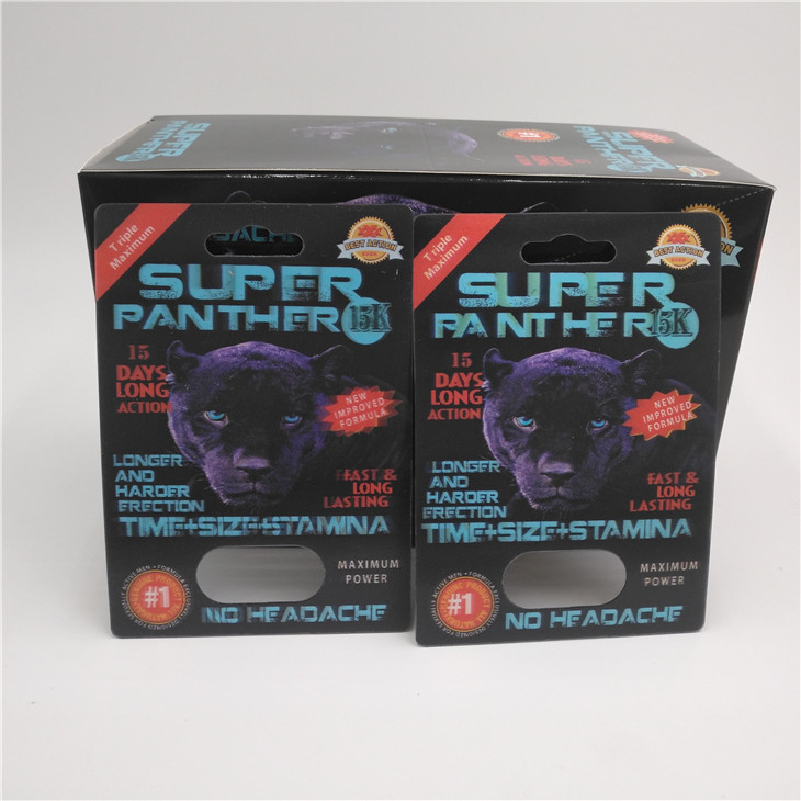 Deslize o material de empacotamento do ANIMAL DE ESTIMAÇÃO do cartão da bolha da inserção para os comprimidos masculinos do realce