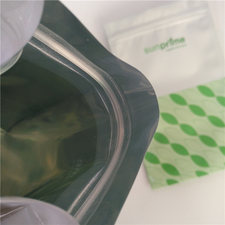 O costume imprimiu Baggies levanta-se o saco de empacotamento das sementes dos vegetais secados da cebola do alho do malote