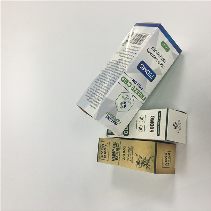 Caixa de papel de empacotamento de empacotamento do óleo de /cbd da caixa do atomizador da caixa do cartucho feito sob encomenda do vape/óleo do cbd