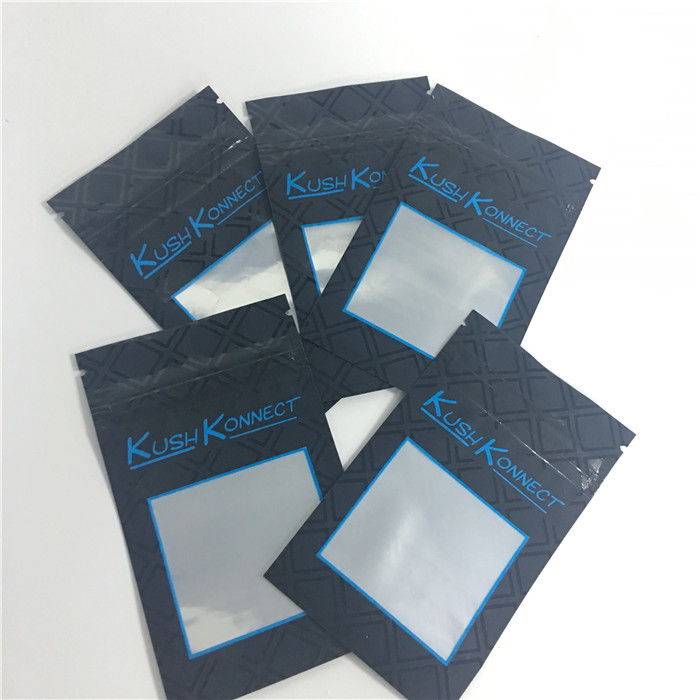 O costume de empacotamento do incenso erval Ziplock de Mylar da folha imprimiu a espessura do mícron 120-140