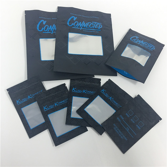 Ziplock de empacotamento do incenso erval de Doypack que levanta-se malotes para o cigarro CBD