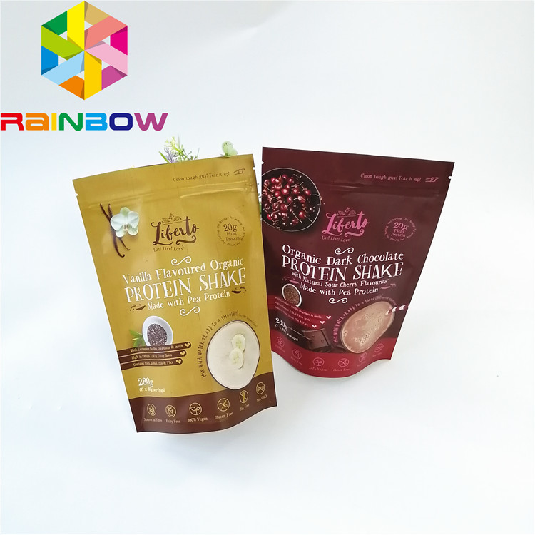 Mylar levanta-se a prova do cheiro da embalagem do café do chá da sobremesa dos sacos do malote do zíper reciclável