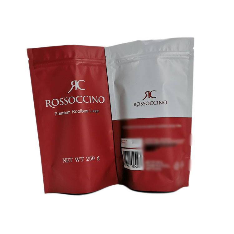 O papel de embalagem amigável de Eco Levanta-se o malote, 250g levanta-se o saco de plástico para o pó da proteína