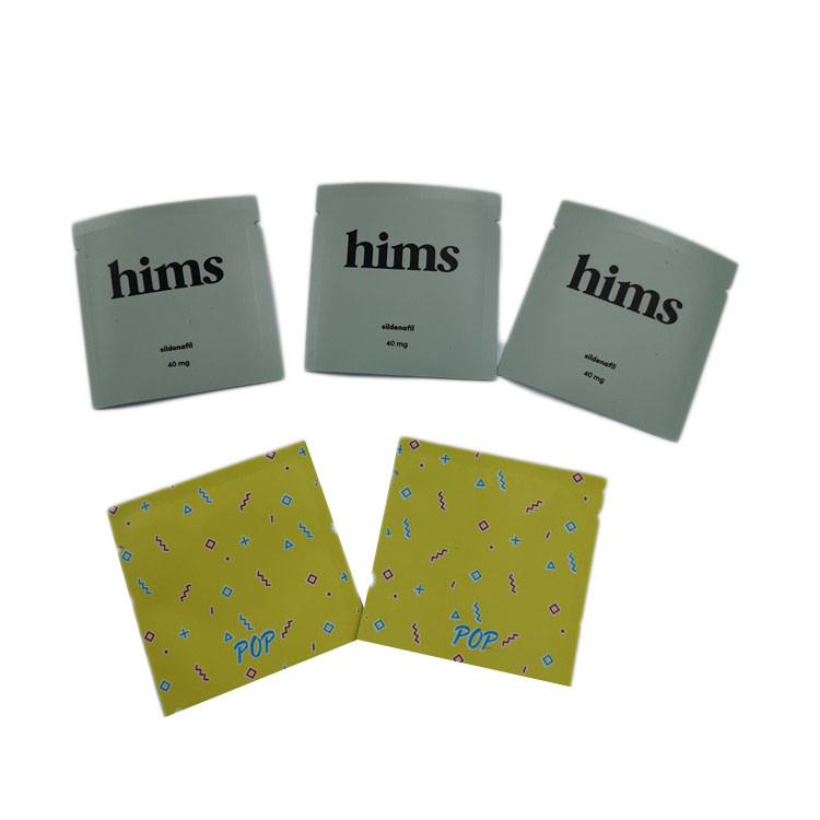 3 malotes plásticos da soldadura térmica lateral que empacotam o mini pacote do saco da pestana do malote personalizado