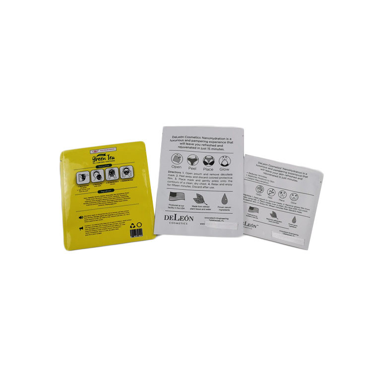 Os sacos de empacotamento biodegradáveis da soldadura térmica personalizados imprimiram o plástico da folha de alumínio