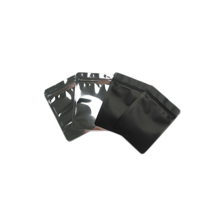 Malotes plásticos de superfície do resíduo metálico que empacotam o saco pequeno do zíper da folha de alumínio para o alimento