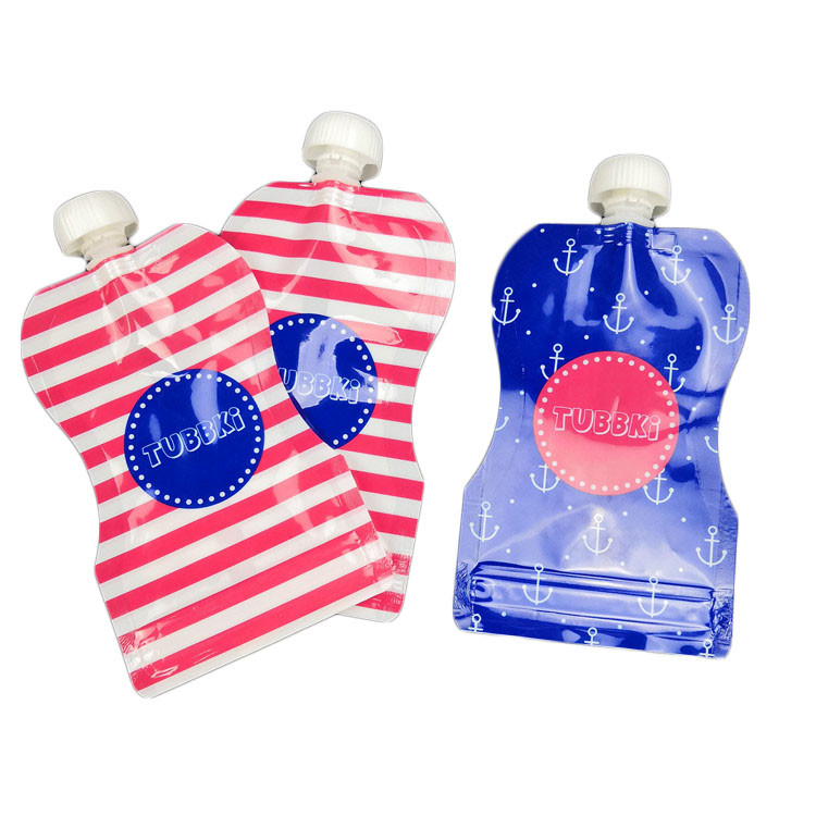 Malote do bico dos materiais do alimento que empacota o armazenamento líquido do café do leite do vinho da bebida