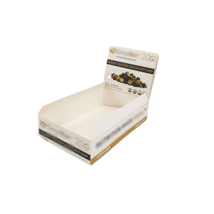 Caixa de empacotamento de papel do cartão dobrável do furo 350g do gancho