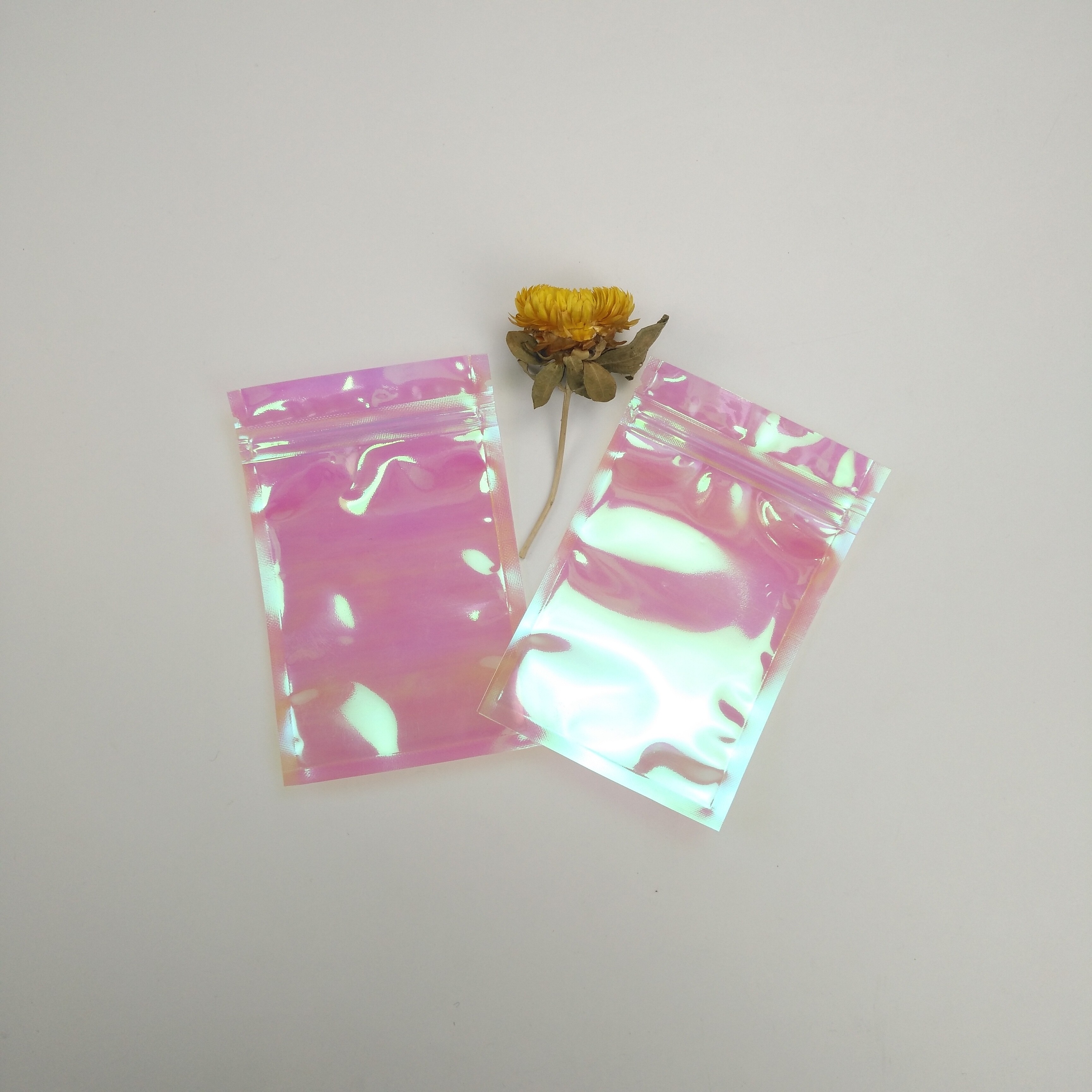 A folha de alumínio levanta-se o saco facial cosmético plástico de empacotamento da máscara do revestimento matte do malote