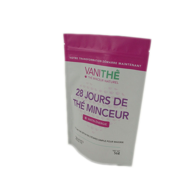 Saco de empacotamento da folha do petisco feito sob encomenda material estratificado