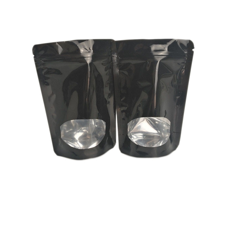 Folha dianteira transparente a impressão alinhada do Gravure levanta-se sacos do malote do zíper