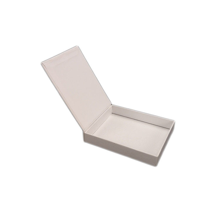 Joia que empacota a caixa de presente metálica do papel da laminação da tampa magnética