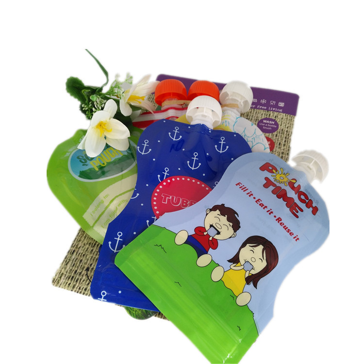 Gravure que imprime o malote líquido reusável do aperto do empacotamento de alimento