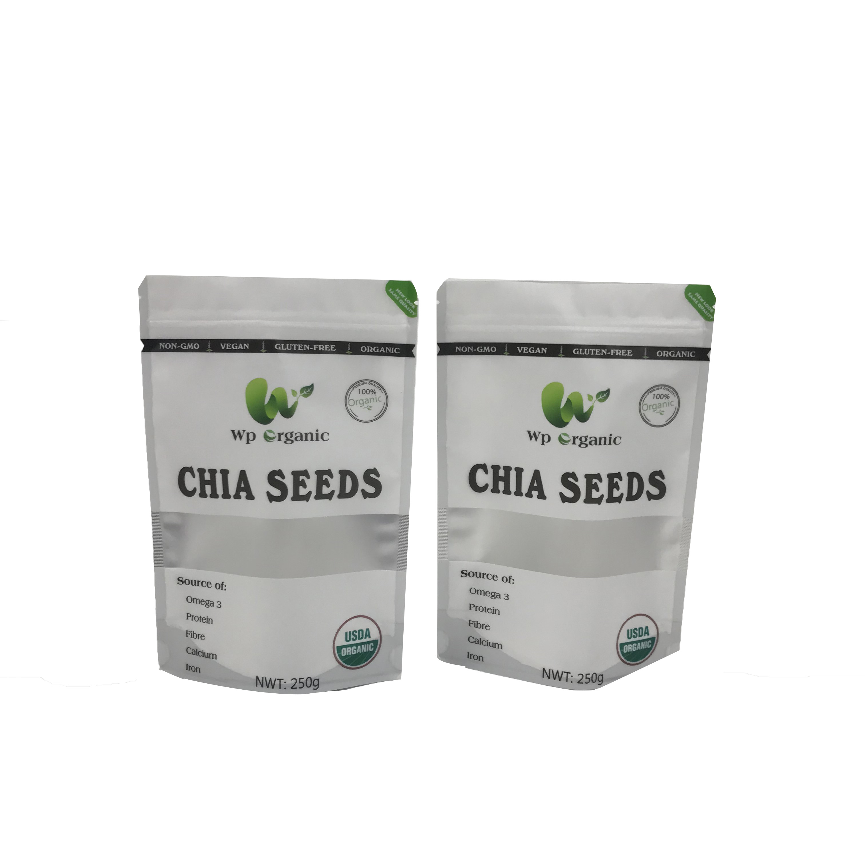 A banana lasca o empacotamento dos malotes plásticos do zíper VMPET