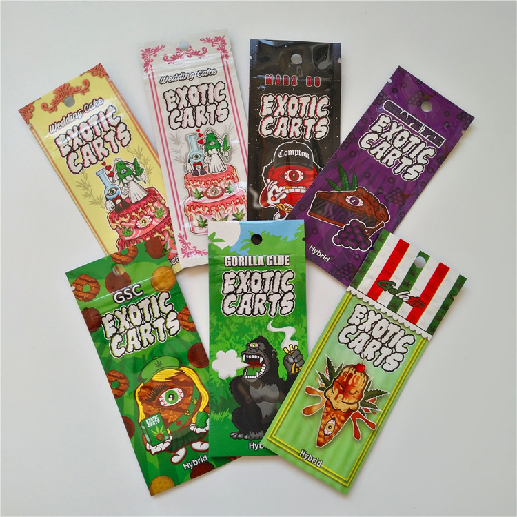 O costume imprimiu o saco de empacotamento Ziplock Resealable comestível do urso gomoso reciclável da erva daninha da prova do cheiro de Mylar