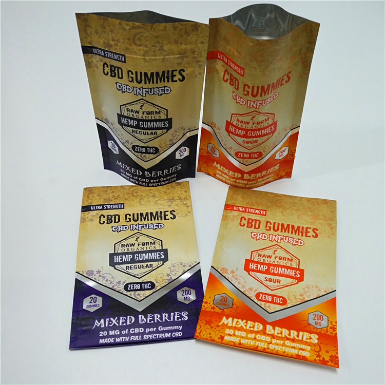 3,5 gramas de erva daninha secada da flor que empacota os sacos MOPP da folha de Mylar