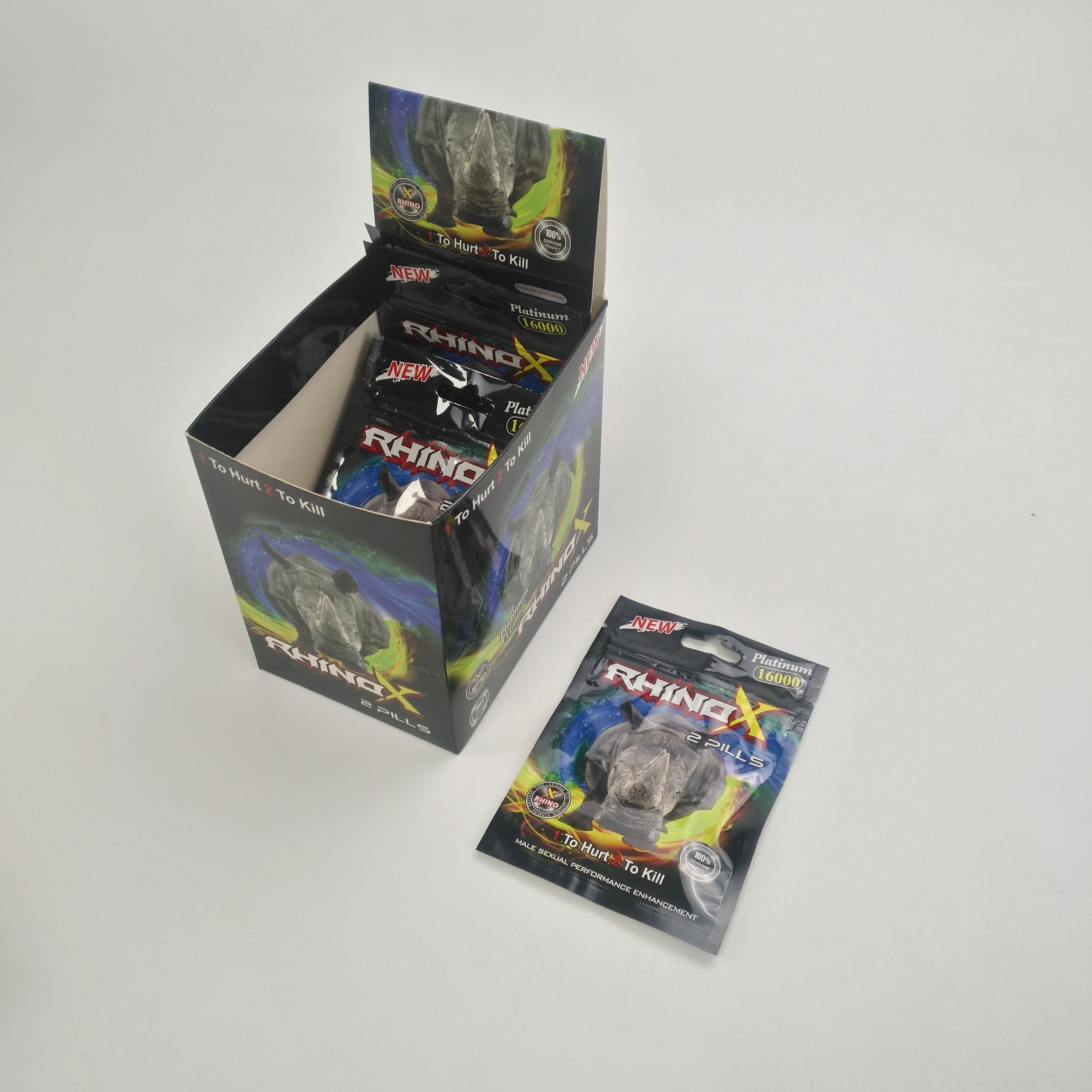 Cápsulas de muitos tempos ervais nutritivas dos comprimidos do pó do extrato do suplemento 90% para o rinoceronte de empacotamento do homem