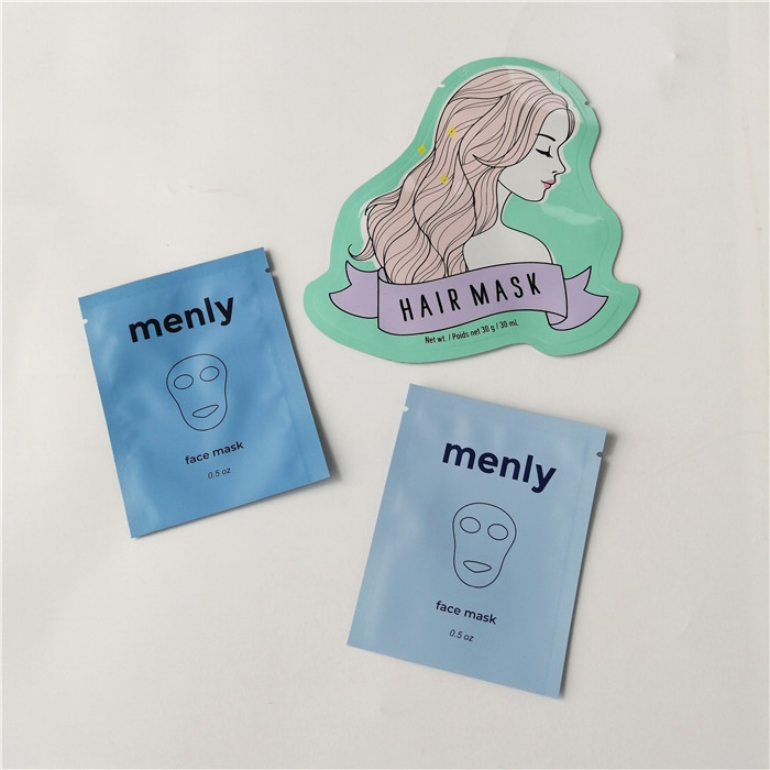 Sacos cosméticos de empacotamento cosméticos da escova dos pacotes do creme do creme hidratante dos sacos 3ml 5ml do skincare metálico