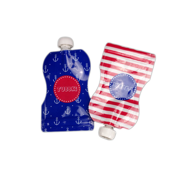 Malote material do bico de Ny que empacota para o líquido com capitalização pequena/bocal