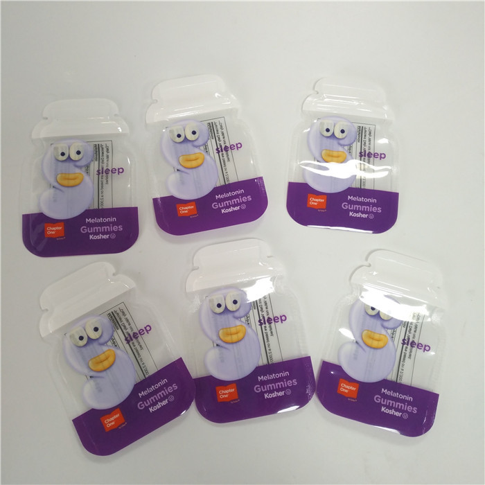 Gravure do comida para bebê que imprime o empacotamento do malote do bico 50mic