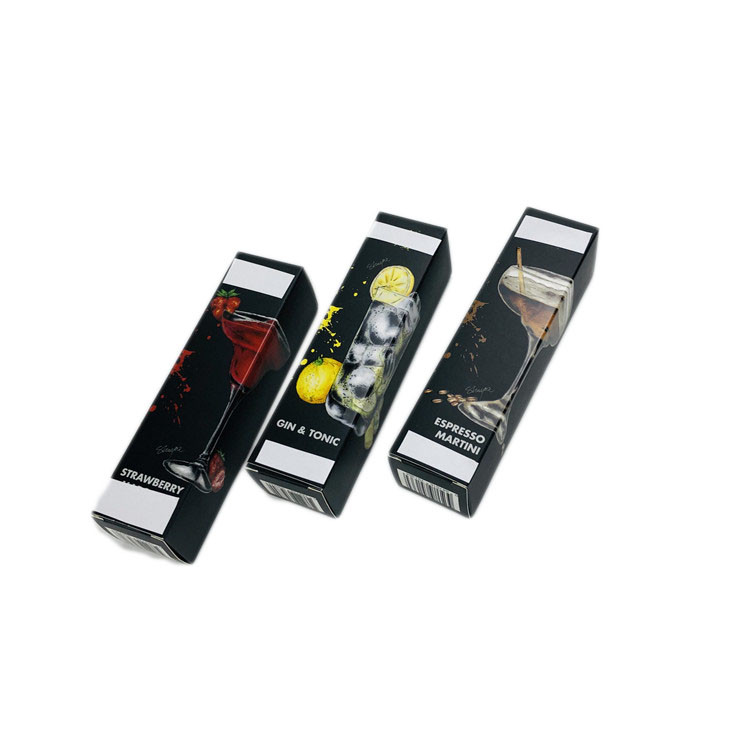 Ponto empacotamento cosmético da caixa de papel de Logo Perfume feito sob encomenda colorido uv/óleo essencial