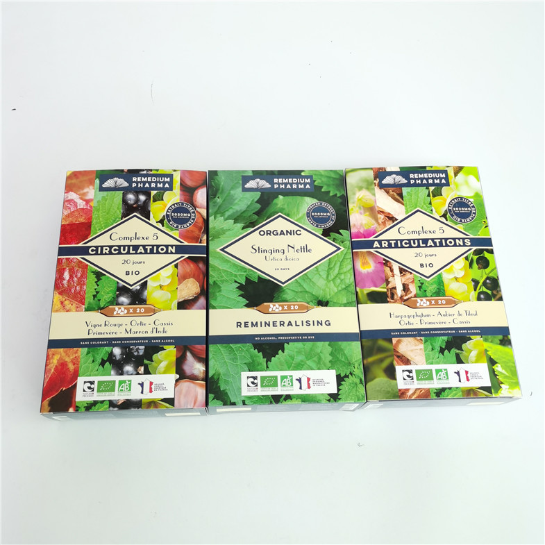 Caixa de exposição de dobramento da impressão de offset 500gram do presente da caixa