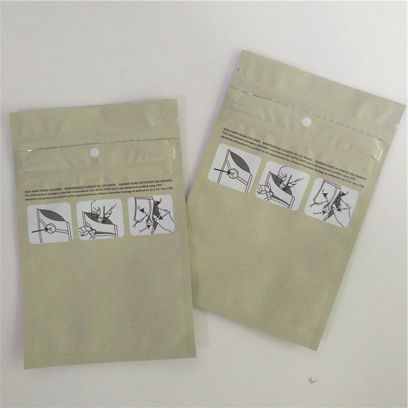 Da erva daninha resistente Ziplock plástica das crianças do malote da prova da criança de Mylar da cor do papel de embalagem de 3.5g saco de empacotamento impresso feito sob encomenda