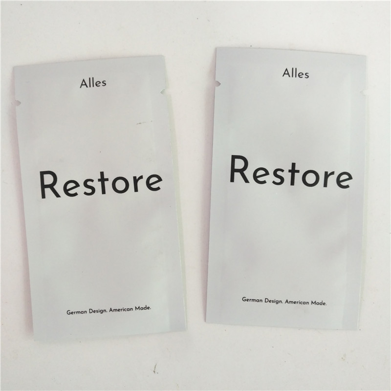 Da folha lateral de três saco de empacotamento cosmético MOPP Mylar do selo