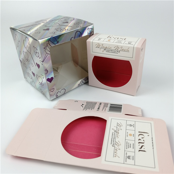 Empacotamento personalizado da caixa de papel de Logo Cmyk Color 350g