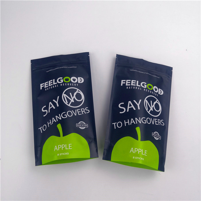 Logotipo personalizado malotes estando do zíper de Mylar 110mic do alimento de petiscos