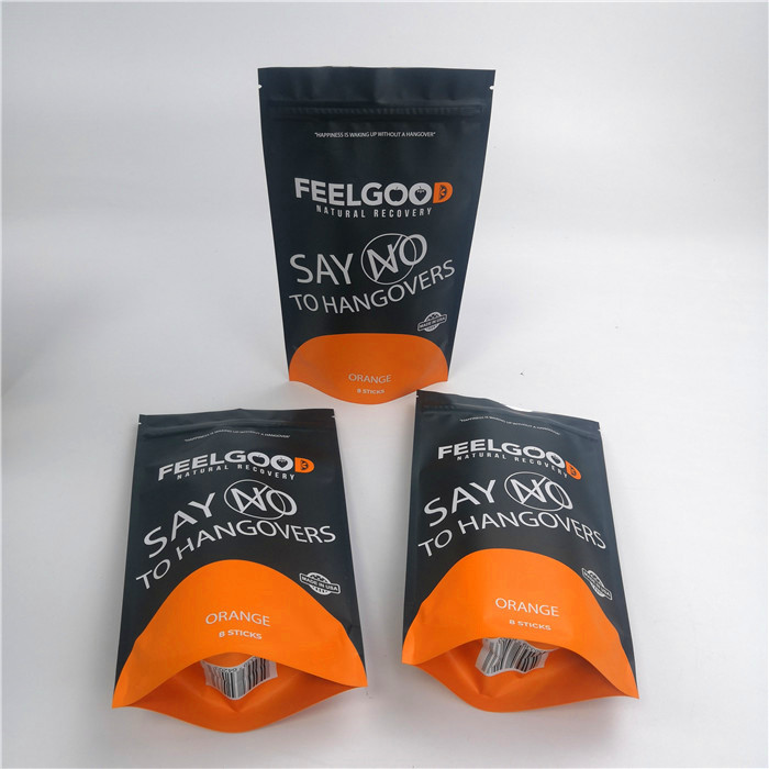 Malotes estando do zíper de Mylar 120mic do petisco 20*15*8cm para o alimento