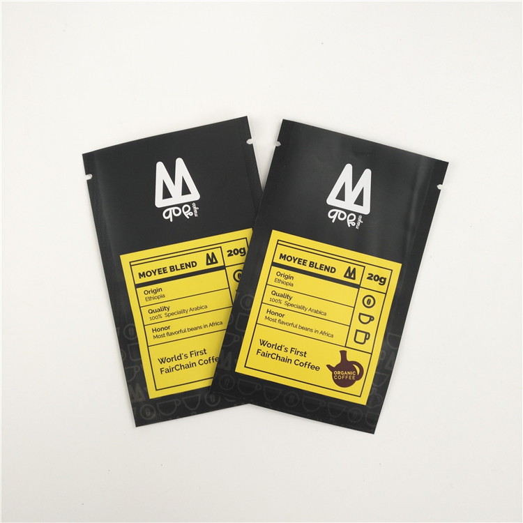 o feijão de café MOPP de 250g 500g VMPET levanta-se o malote com válvula