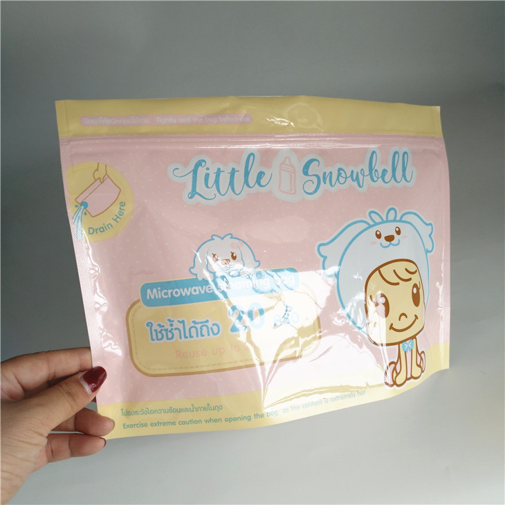 Gravure que imprime o malote laminado do esterilizador do vapor da micro-ondas