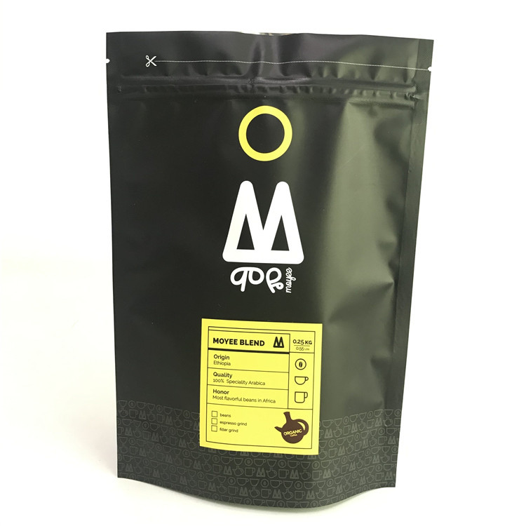 Matte Aluminum Foil Stand impresso feito sob encomenda acima dos sacos com os sacos de Mylar do zíper