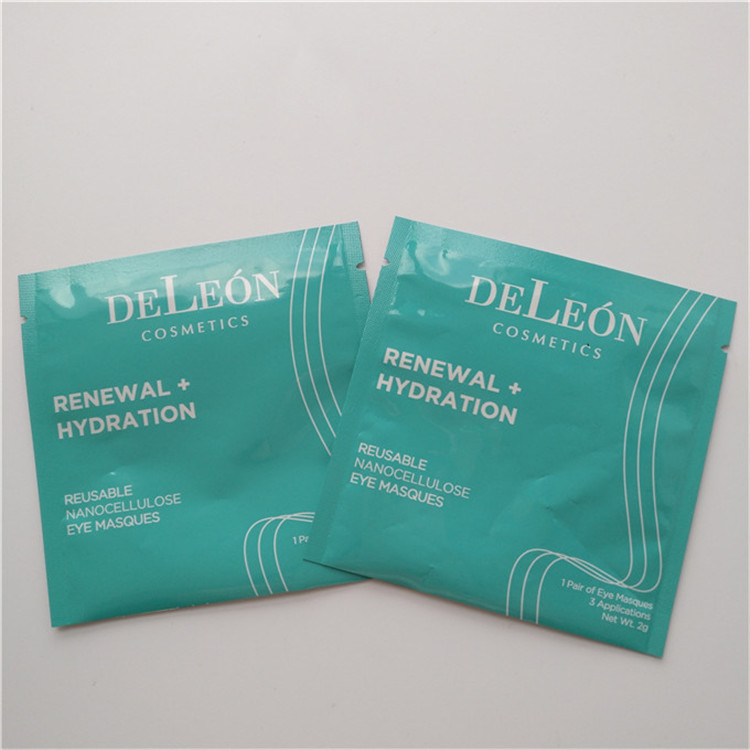 Os sacos de empacotamento de Matte Aluminum Small Sachet SampeL desnatam as amostras que embalam sacos