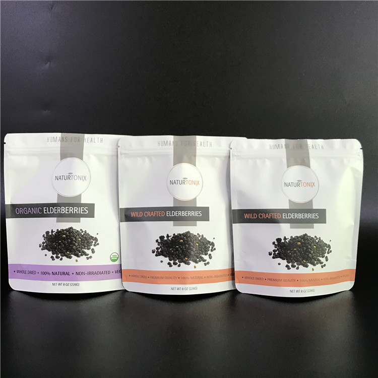 O malote da folha de alumínio personalizou sacos com Logo Mylar Bags impresso com zíper