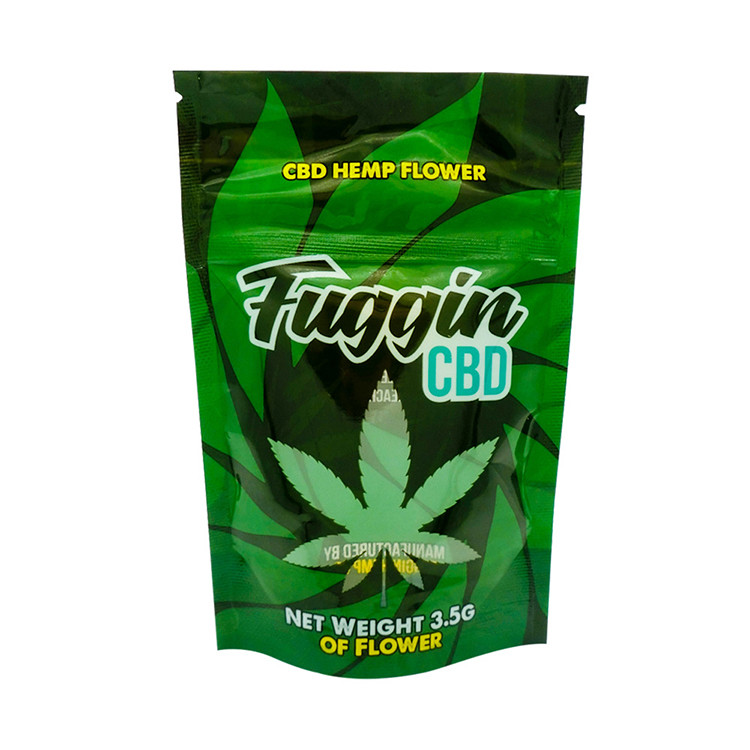 Da saída resistente do CR da criança das cookies da flor CBD Edibles do cânhamo da prova do cheiro saco Ziplock do malote de Mylar