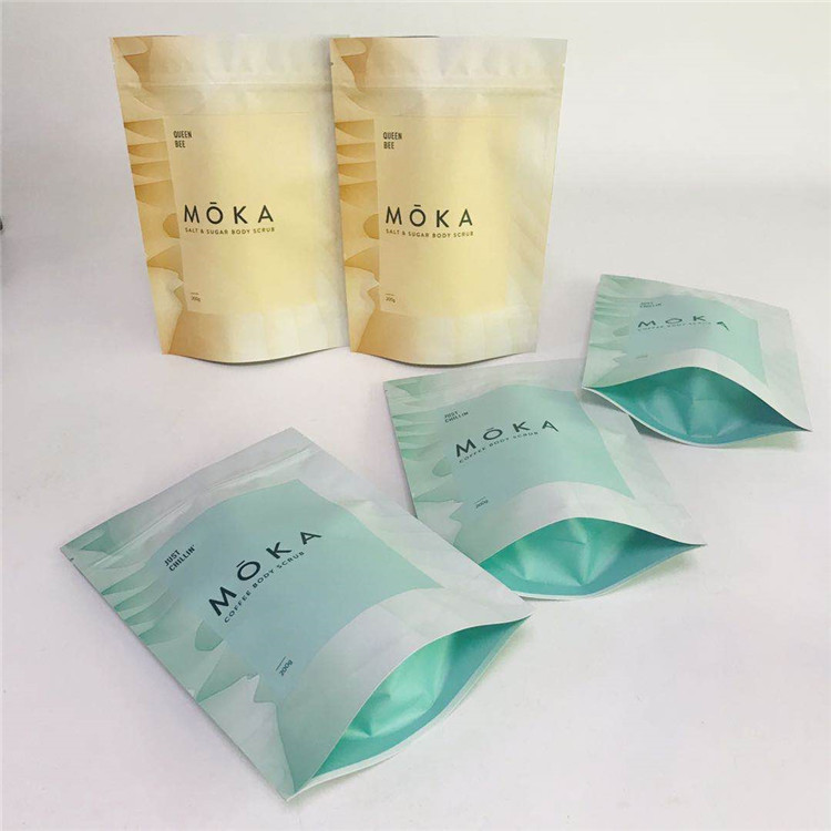 O corpo esfrega sacos de empacotamento Digitas que imprimem sacos de empacotamento de Matte Aluminum Foil Bath Salts