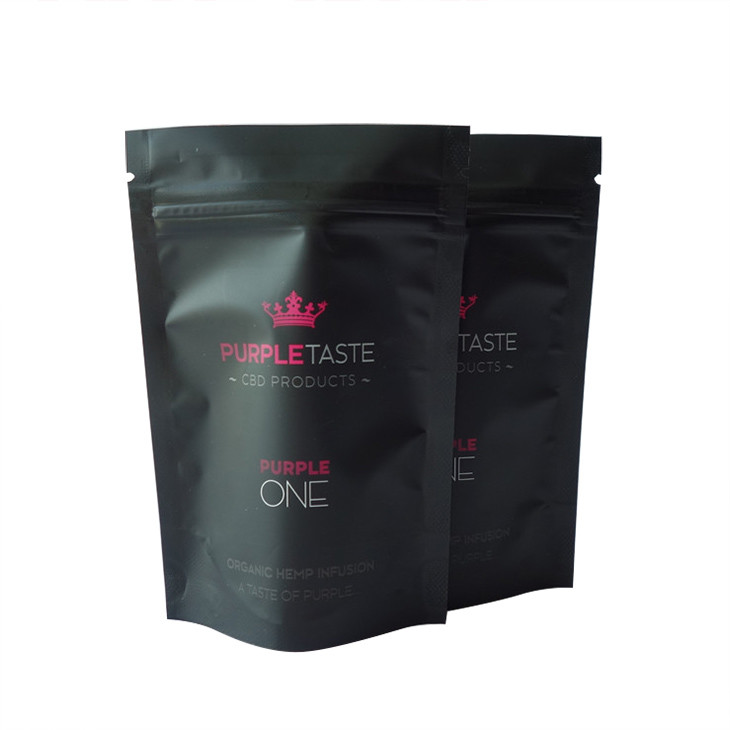 a prova do cheiro de 14g 28g imprimiu o saco da folha CBD Mylar com Ziplock