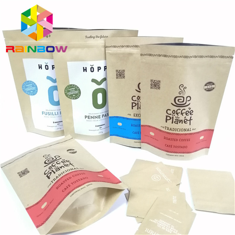 Impressão dos sacos de papel CYMK Gravnre da folha de VMPET Mylar com zíper